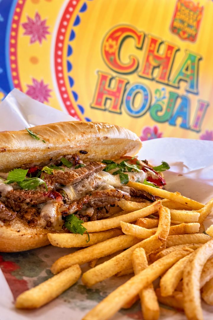 Tawa Steak & Cheese Sandwich